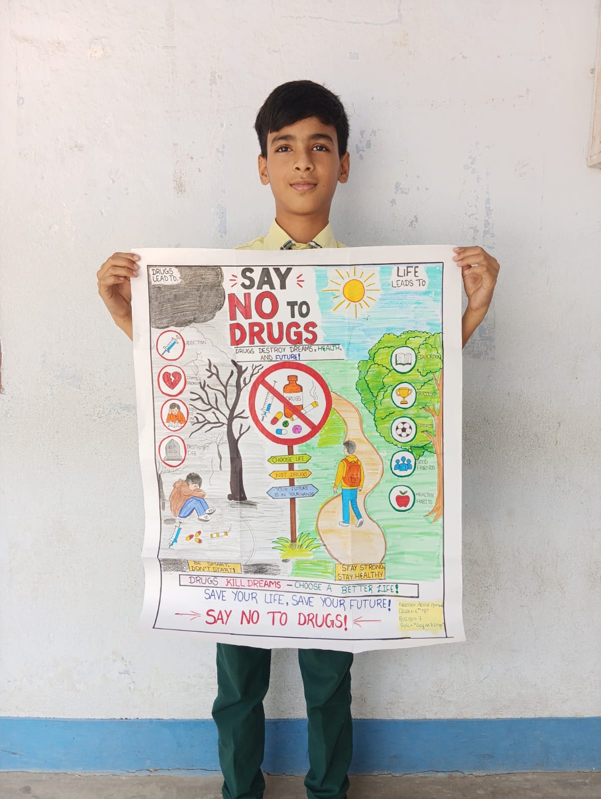 SAY NO TO DRUGS